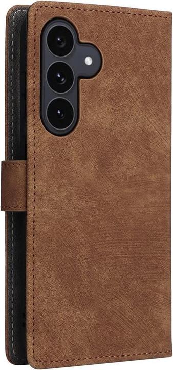 Actual product image Cover-Discount Galaxy S25 FE - Ledertasche mit RFID Blocker (Samsung Galaxy S25 FE)