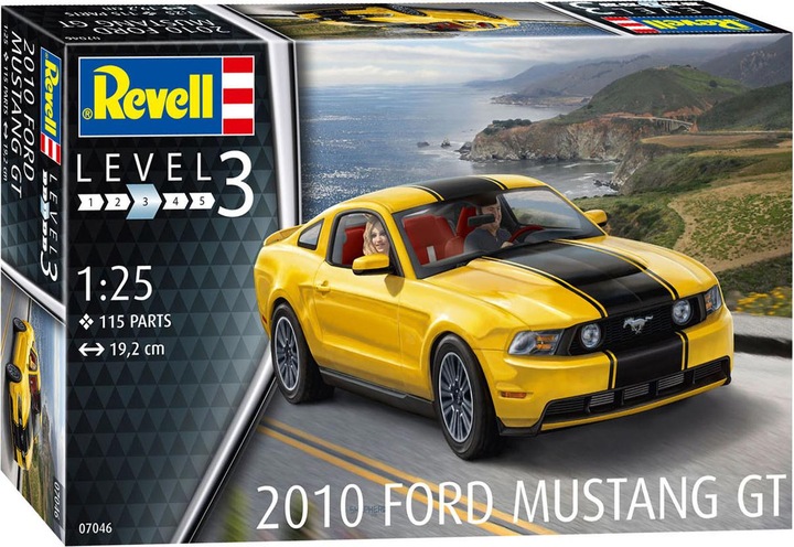 Actual product image Revell 2010 Ford Mustang GT