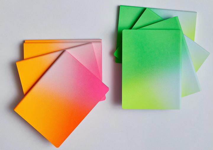 Actual product image Nuuna Colour Clash L LIGHT, Fresh (22 x 16.5 cm, Lined, Hardcover)