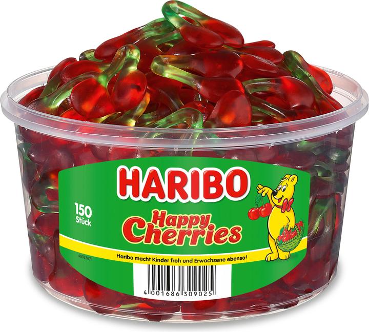 Haribo Ciliegie felici (150 pz., 1200 g)