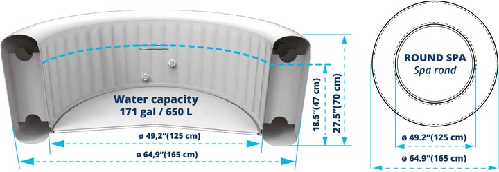 Image du produit NetSpa Sparo 2+1 (2 pers.)