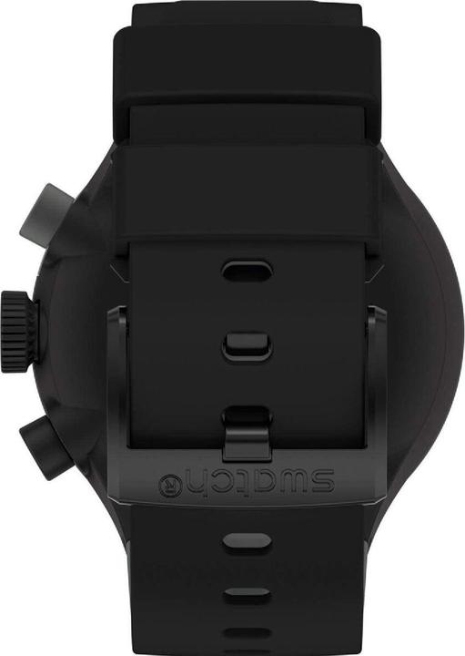 Actual product image Swatch Checkpoint Black (Analogue wristwatch, Swiss made, 47 mm)