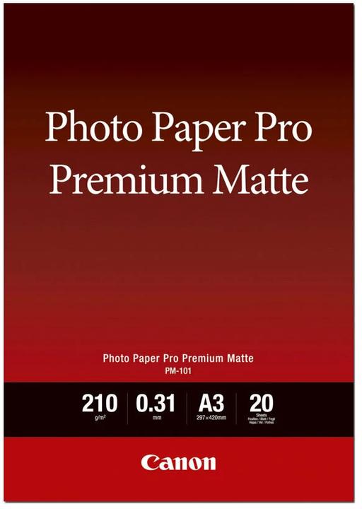 Canon PM-101 Premium (210 g/m², A3+, 20 x)
