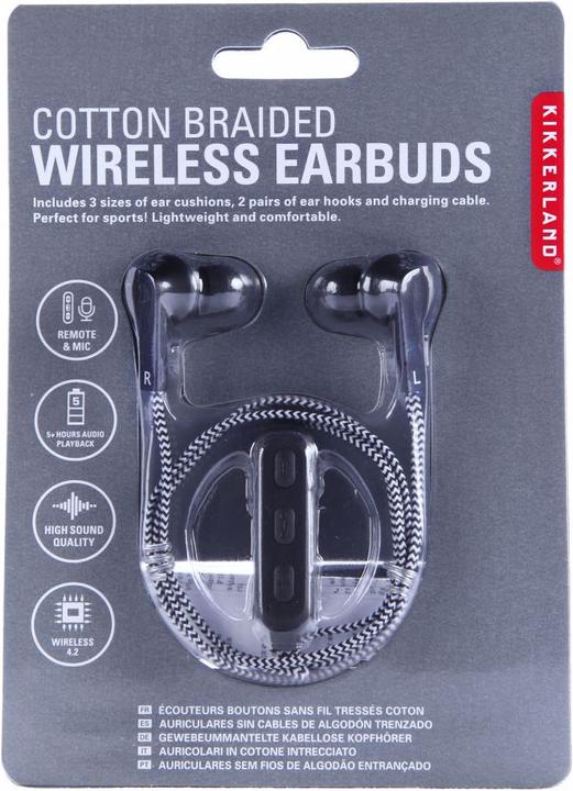 Kikkerland braided earbuds buy at Galaxus
