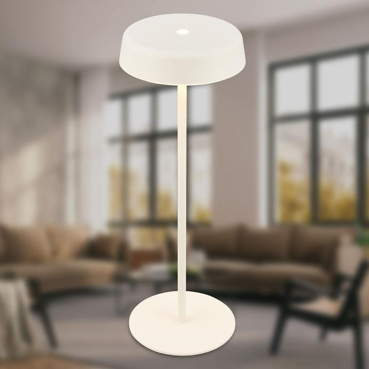 Image du produit Briloner Brilo unplugged PALA Akku Tischleuchte mit Lichtkante - Altw (200 lm)