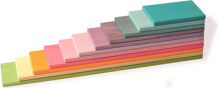 Actual product image Grimm's Construction panels pastel