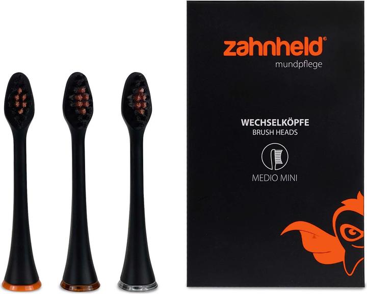 Actual product image Zahnheld Interchangeable heads Medio Mini (3 x)