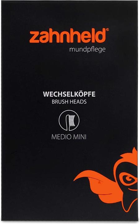 Actual product image Zahnheld Interchangeable heads Medio Mini (3 x)