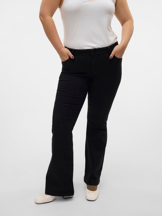 Produktbild Vero Moda VMSIGI Niedrige Taille Ausgestellt Jeans Ausgestellt (48)