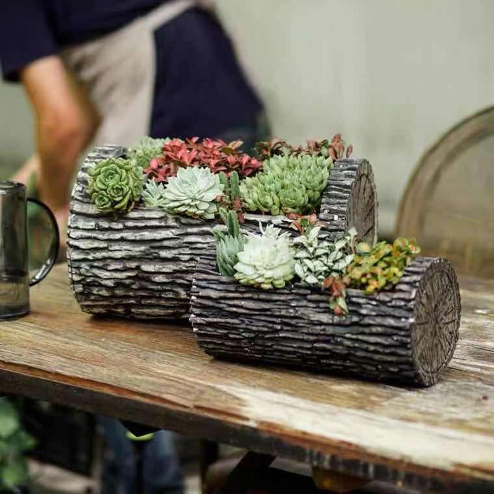 Thumbnail - HTI-Living, Blumentopf, Pflanzkasten Nessa Borke (34.50 cm)