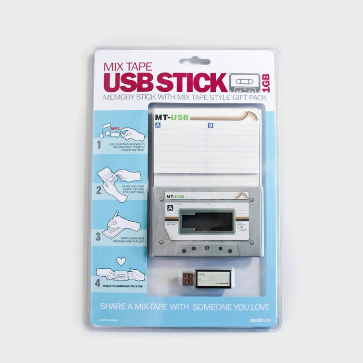 Actual product image Suck UK USB Mix Tape