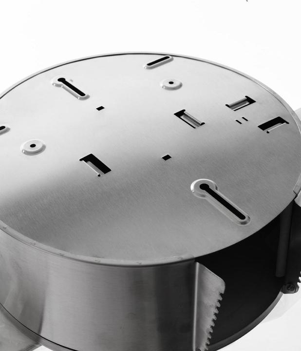 Actual product image Katrin 992967 Gigantbox Toilet Paper Dispenser, Stainless Steel, Large