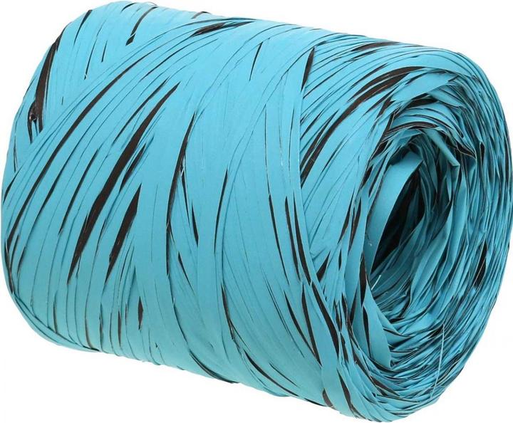 Immagine prodotto Viana Dekoband Raffiabast Geschenkband Blau Braun für vielseitige Dekorationen