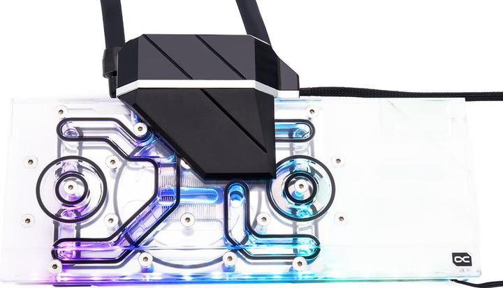 Actual product image Alphacool Eiswolf 2 GPU AIO 360mm Radeon RX 6800/6800XT/6900 Reference Design with Backplate