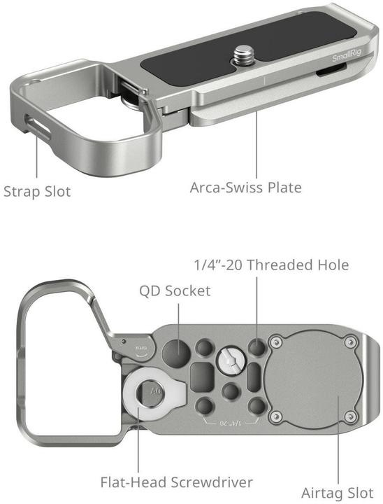 Image du produit SmallRig Baseplate mit Airtag Slot für Sony Alpha 7C