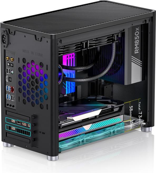 Actual product image Jonsbo D30 (mATX, DTX, Mini-ATX)