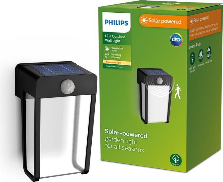 Produktbild Philips Shroud Solar (250 lm, IP44)
