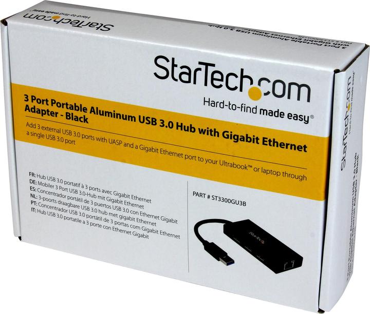 Produktbild StarTech USB 3.0 to 3-port USB Hub (USB-A, 3 Ports)