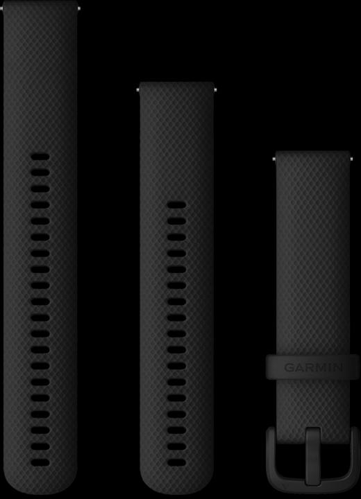 Garmin Bracelet à changement rapide (20 mm, Silicone, Venu SQ, Venu SQ Music)