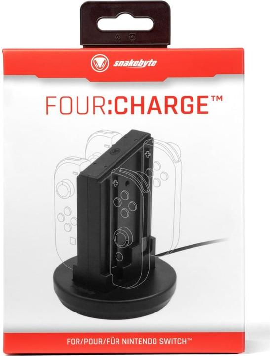 Produktbild Snakebyte Nintendo Switch Four Charger Ladegerät Joy-Con (NSW) (Switch)