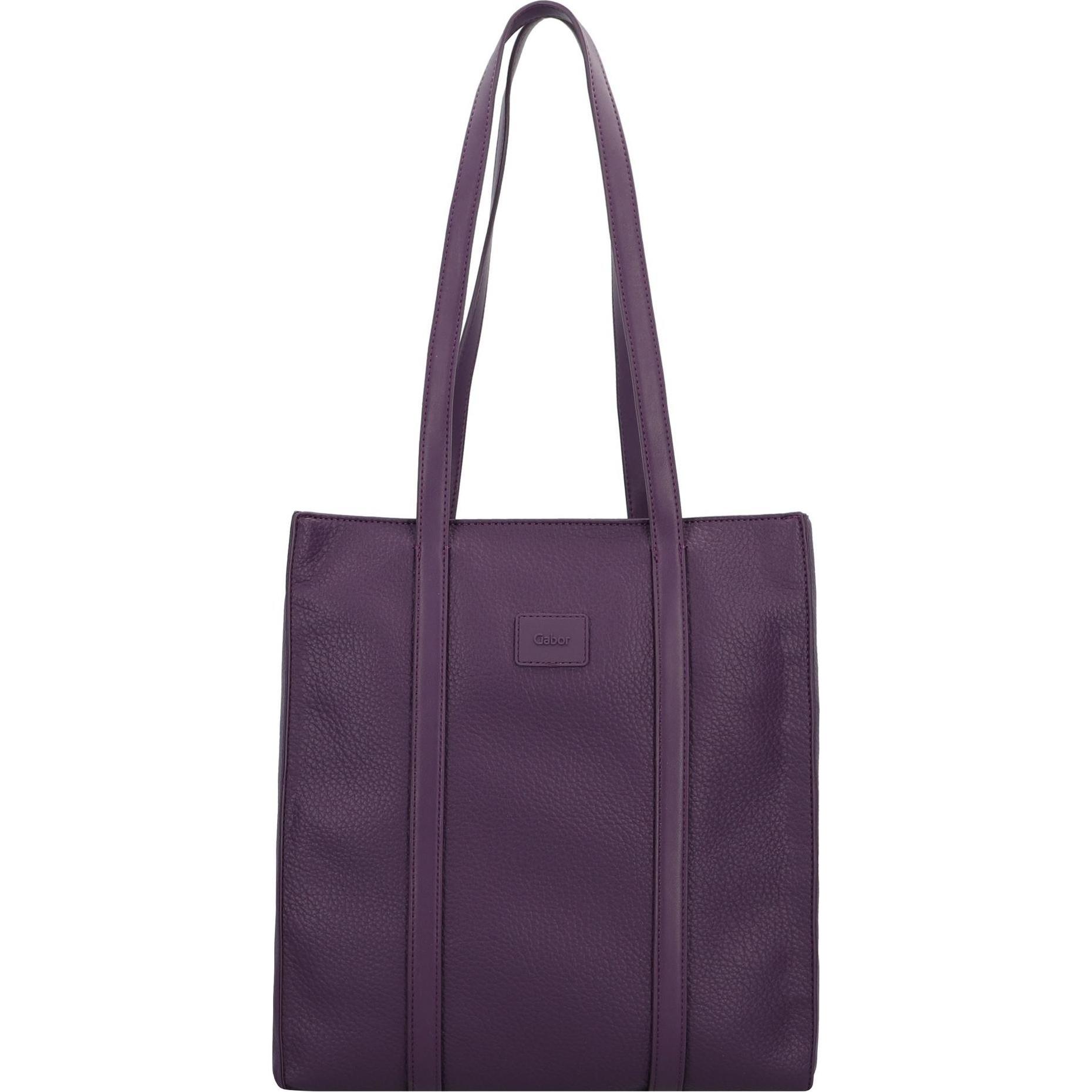Gabor, Handtasche, Elfie Schultertasche M 30 cm, Violett