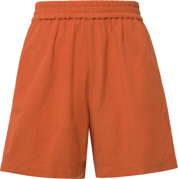 Immagine prodotto Studio Untold Shorts a vita alta in misto lino con taglio della gamba ampio e cintura elastica (56)