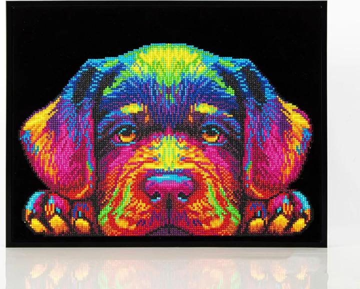 Produktbild Diamond Dotz Diamond Painting Neon Hundewelpen
