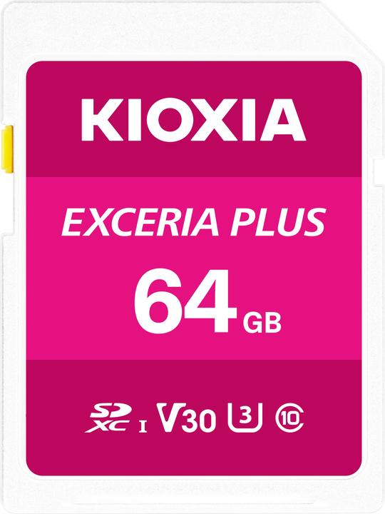 Kioxia Exceria Plus (64 GB, SDXC, U3, UHS-I)