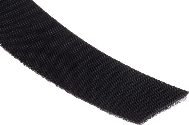 Actual product image RS PRO Pressure Fastener Velcro Tape, 20mm x 10m, Black (20 mm)