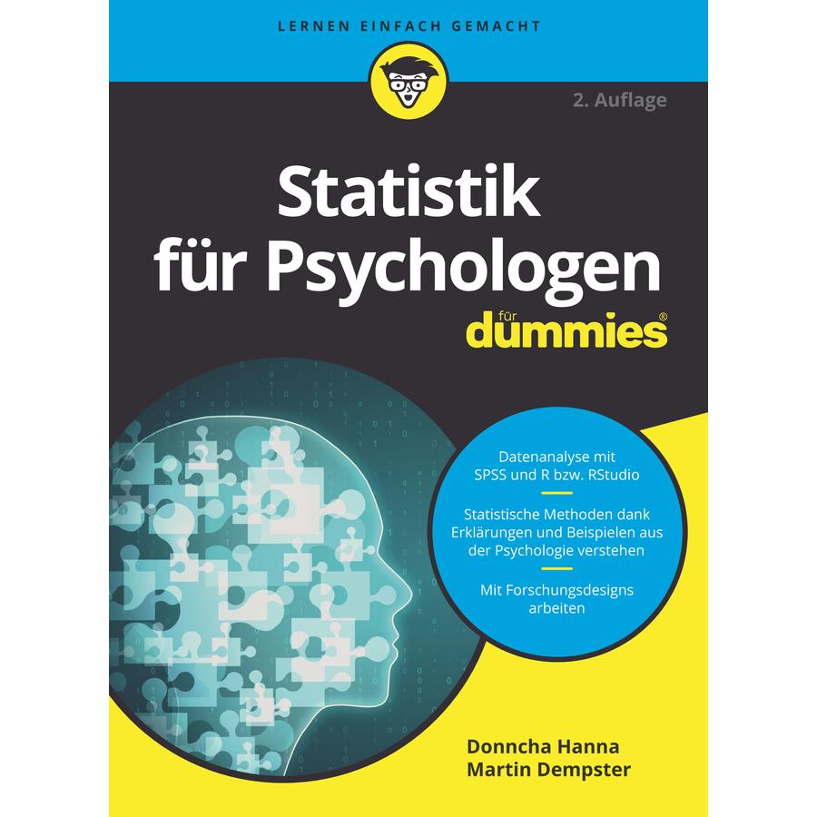 Thumbnail - Statistik für Psychologen für Dummies, Fachbücher von Donncha Hanna, Martin Dempster