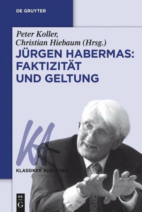 Produktbild Jürgen Habermas: Faktizität und Geltung (Deutsch, 2016)