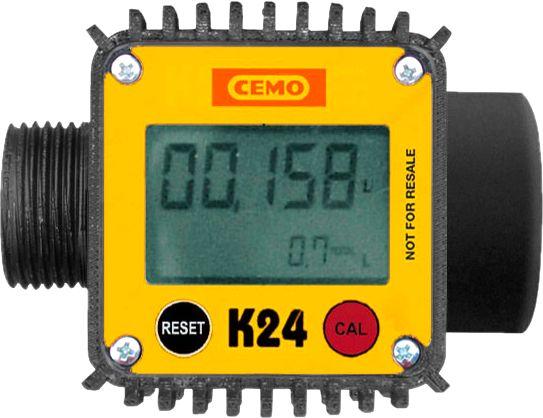 Actual product image Cemo Digital flow meter K24 for DT Mobile Easy 210l and 440l