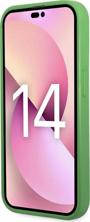 Actual product image Lacoste LCHMP14LPVCN iPhone 14 Pro 6.1" zielony/green hardcase Iconic Petit Pique MagSafe (Apple iPhone 14 Pro)