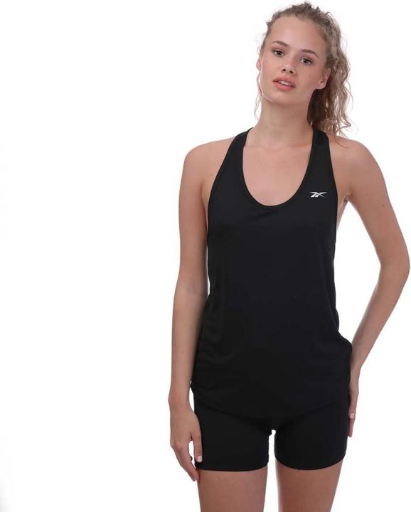 Actual product image Reebok Womens/Ladies Mesh Back Workout Tank Top