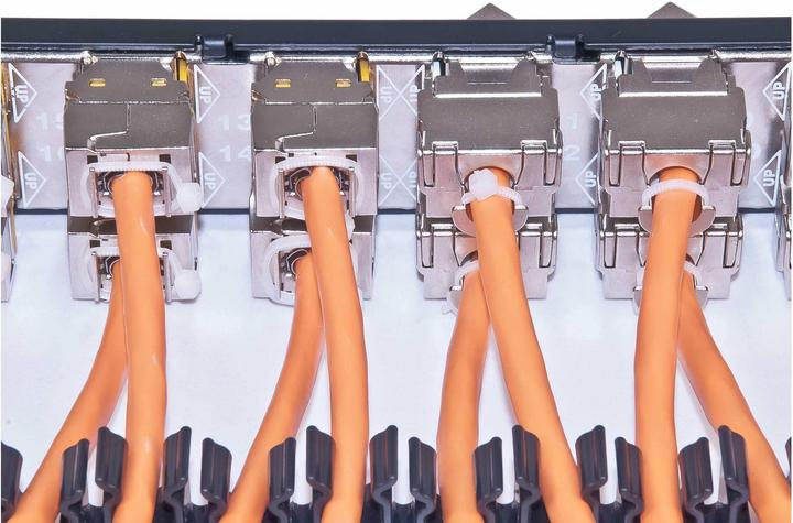 Actual product image Wirewin 24-port 1U patch panel, shielded