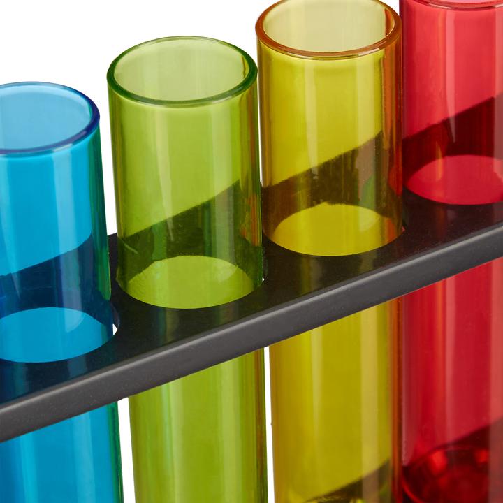 Actual product image Relaxdays Test tubes Shot glasses (0.40 dl, 6 x, Shot glass)