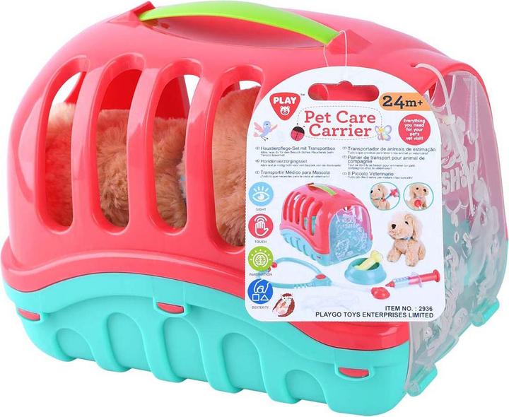 Produktbild Siva Plüschtier Hund mit Transportbox 7-tlg. (15 cm)