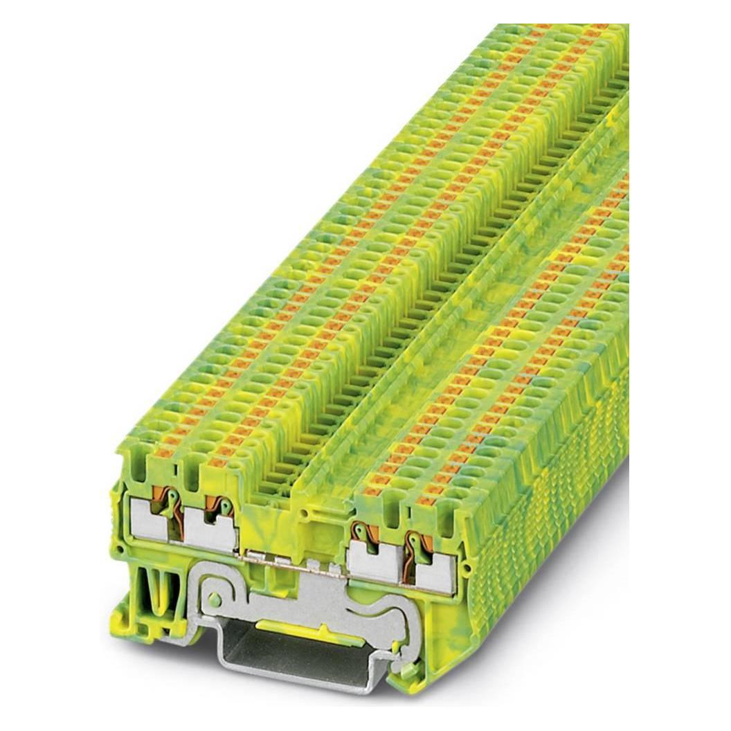 Phoenix Contact Verde Term Block 1.5Mm Quattro Spring Earth, Cavo + Spina Elettrica,