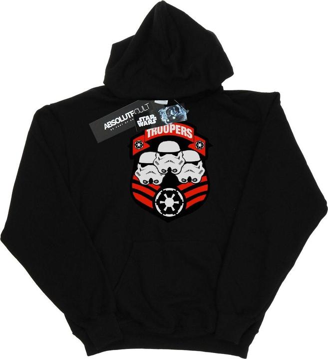 Actual product image Star Wars Boys Stormtrooper Troopers Hoodie (116)