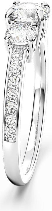 Produktbild Swarovski Attract Trilogy Ring Gemischte Rundschliffe Weiss (55)