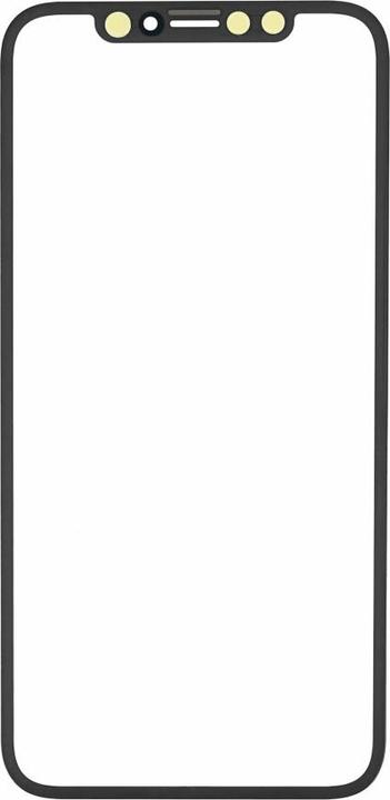 Actual product image BlackBerry Touch Glass with Frame and OCA for iPhone X White (iPhone X)