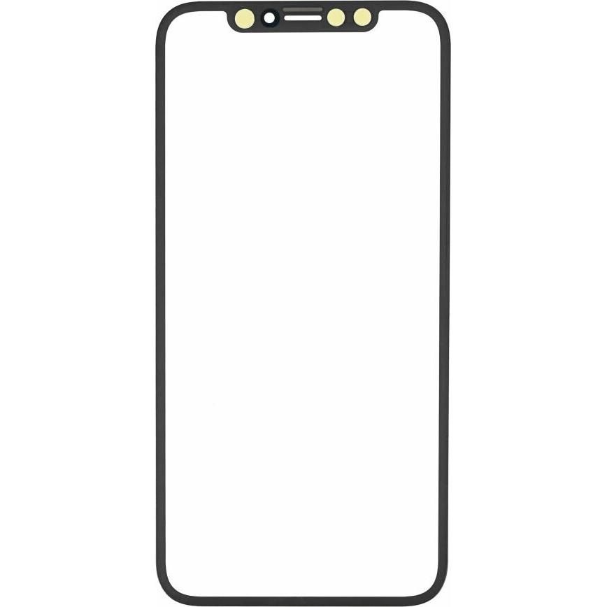 Thumbnail - BlackBerry Touch Glas mit Rahmen und OCA für iPhone X Weiss (iPhone X), Mobilgerät Ersatzteile, Weiss