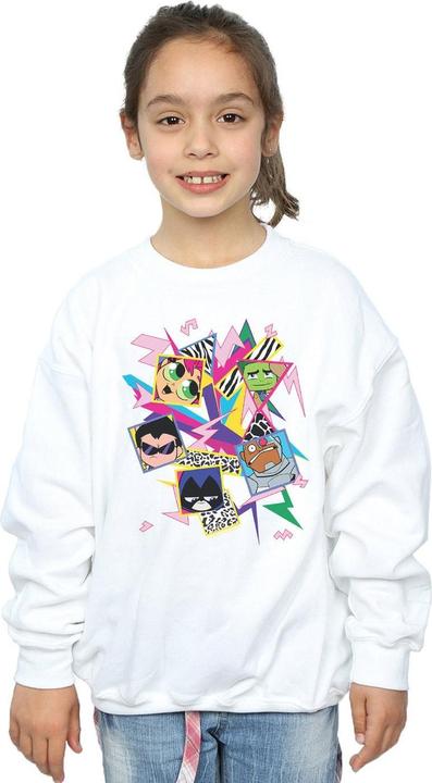Produktbild Teen Titans Go 80s Icons Sweatshirt Mädchen (140, 146)