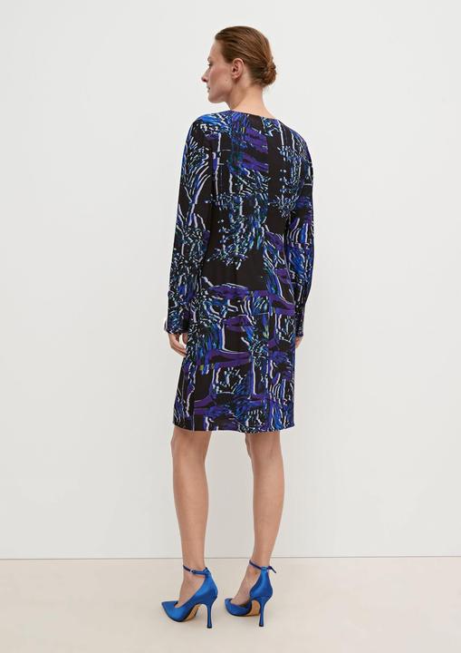Image du produit Comma Kleid Midikleid mit Allover-Muster (36)