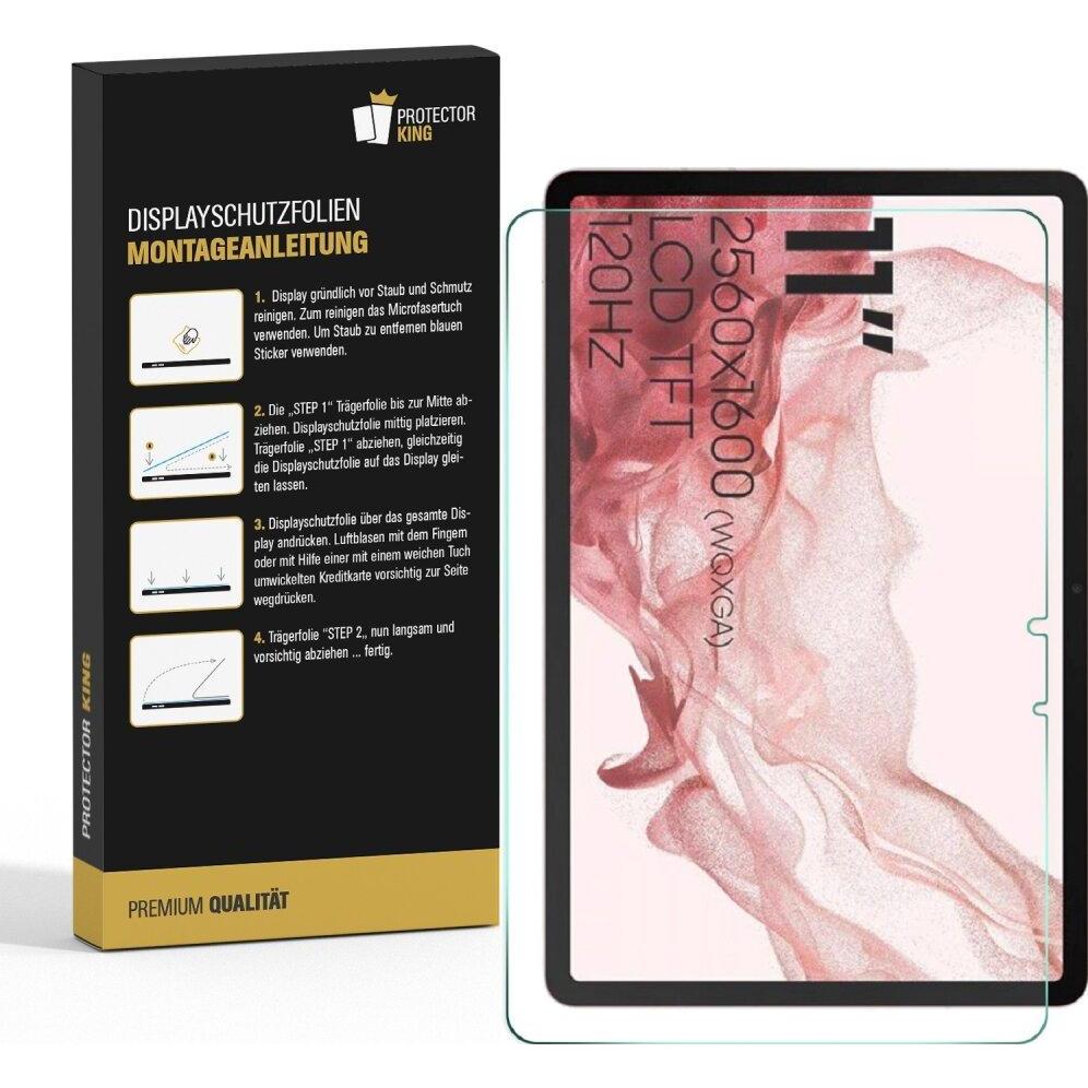 Protectorking 3x Panzerfolie Anti-Shock HD Klar (3 Stück, Galaxy Tab S9 Ultra), Tablet Schutzfolie