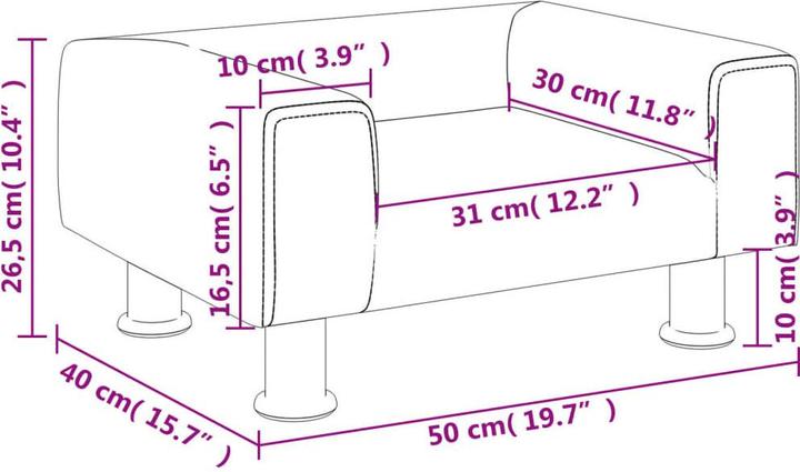 Immagine prodotto vidaXL Kindersofa (Divano per bambini)
