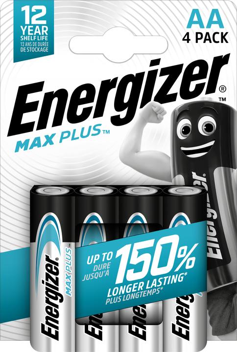 Immagine prodotto Energizer Max Plus alcalino (4 pz., AA, 2800 mAh)