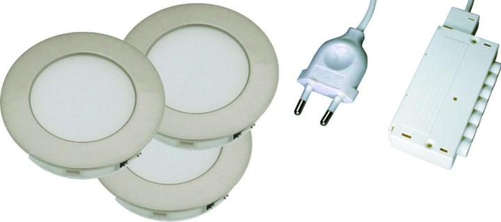 Actual product image L&S LED recessed luminaire set Moonlight HV 230 V (404 lm)