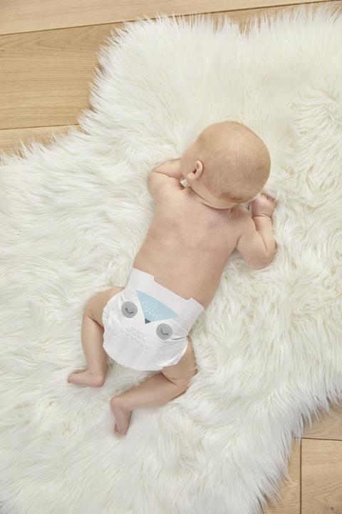 Actual product image Kit & Kin Nappies (Size 1, Pack, 40 Piece)