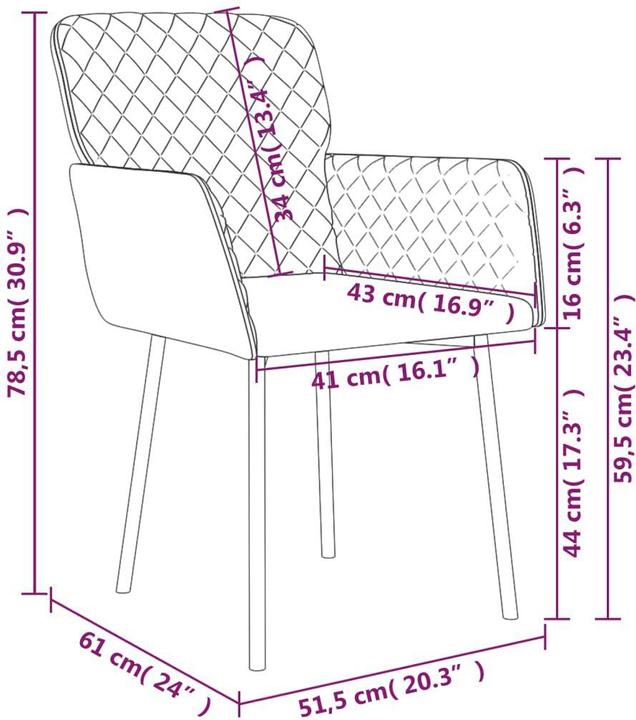 Image du produit vidaXL Esszimmerstuhl
